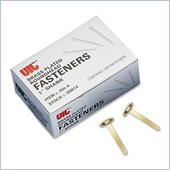 OIC Brass Plated Roundhead Fasteners