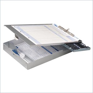 OIC Aluminum Storage Clipboard