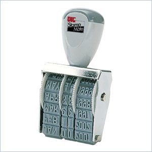 OIC 6-Year Month" Day and Year Traditional Date Stamp