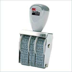 OIC 6-Year Month" Day and Year Traditional Date Stamp