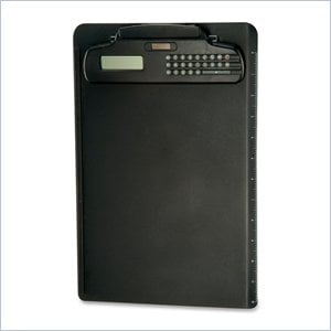 OIC Plastic Clipboard With Calculator