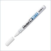 Pentel Felt Tip White Marker