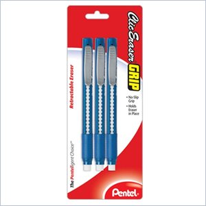 Pentel Clic Eraser Retractable Pen-Shaped Eraser