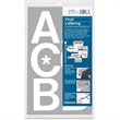 ADD TO YOUR SET: Chartpak Press-On Vinyl Uppercase Letters