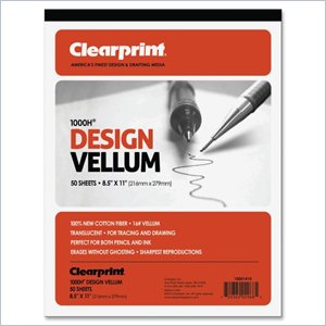 ClearPrint Plain Vellum Pad