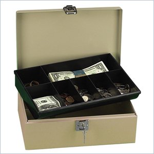 PM SecurIT Lock'N Latch Cash Box