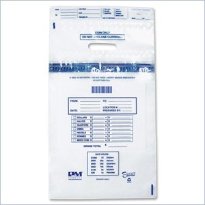 PM 58014 Tamper Evident Coin Tote