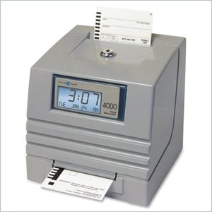 Pyramid 4000 Totaling Payroll Time Recorder