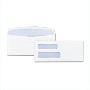 Quality Park 24524 Double Window Envelope