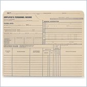 Quality Park Employee's Personnel Record Jackets