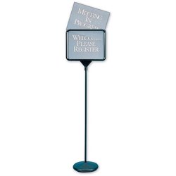 Quartet Free Standing Pedestal Sign