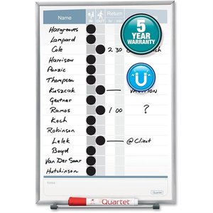 Quartet Matrix In/Out Magnetic Board