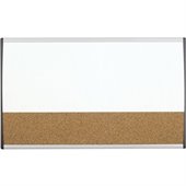 Quartet Magnetic Dry-Erase Cork Combo Board