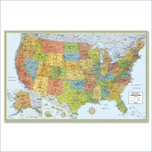 Rand McNally USA Wall Map