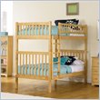 ADD TO YOUR SET: Atlantic Furniture Arizona Wood Twin over Twin Bunk Bed