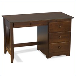 Atlantic Furniture Windsor Wood Computer Desk-White