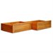 Atlantic Furniture Raised Panel Storage Drawers (Set of Two)