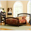 ADD TO YOUR SET: Atlantic Furniture Windsor Platform Bed with Matching Footboard in Antique Walnut
