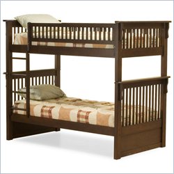 Atlantic Furniture Colorado Bunk Bed 5 Piece Bedroom Set