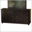 ADD TO YOUR SET: Atlantic Furniture Miami 7 Drawer Double Dresser