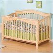 ADD TO YOUR SET: Atlantic Furniture Windsor Convertible Crib in a Natural Maple Finish