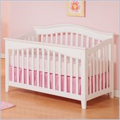 Atlantic Furniture Windsor Convertible Crib in a White Finish