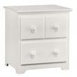 ADD TO YOUR SET: Atlantic Furniture Windsor 2 Drawer Nightstand in White