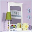 ADD TO YOUR SET: Atlantic Furniture Windsor Portrait Mirror in White