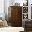 ADD TO YOUR SET: Atlantic Furniture Manhattan TV/Wardrobe Armoire in Antique Walnut