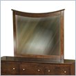 ADD TO YOUR SET: Atlantic Furniture Miami Landscape Mirror in Antique Walnut