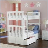 Atlantic Furniture Columbia Twin over Twin Bunk Bed