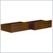 ADD TO YOUR SET: Atlantic Furniture Flat Panel Storage Drawers in Antique Walnut