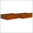 ADD TO YOUR SET: Atlantic Furniture Flat Panel Storage Drawers in Light Cherry