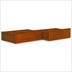Atlantic Furniture Flat Panel Storage Drawers in Light Cherry