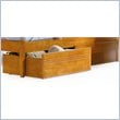 ADD TO YOUR SET: Atlantic Furniture Flat Panel Storage Drawers in Caramel Latte
