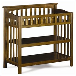 Atlantic Furniture Columbia Changing Table in Antique Walnut