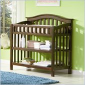 Atlantic Furniture Windsor Changing Table in Antique Walnut
