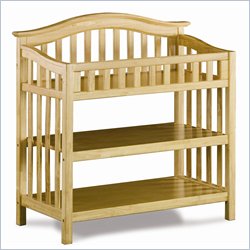 Atlantic Furniture Windsor Changing Table in Natural Maple