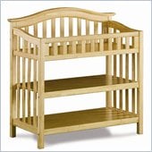 Atlantic Furniture Windsor Changing Table in Natural Maple