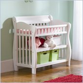 Atlantic Furniture Versailles Changing Table in White