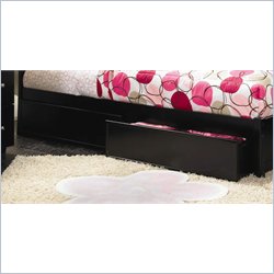 Atlantic Furniture Studio Underbed Storage Drawers in Espresso