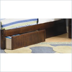 Atlantic Furniture Studio Underbed Storage Drawers in Antique Walnut