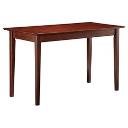 Atlantic Furniture Shaker Work Table in Antique Walnut