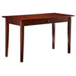 ADD TO YOUR SET: Atlantic Furniture Shaker Writing Desk in Antique Walnut