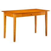 Atlantic Furniture Shaker Writing Desk in Caramel Latte