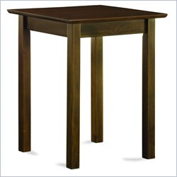 Atlantic Furniture Corner Printer Stand in Antique Walnut