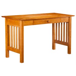 Atlantic Furniture Mission Writing Desk in Caramel Latte