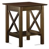 Atlantic Furniture Lexington Printer Stand in Antique Walnut