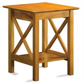Atlantic Furniture Lexington Printer Stand in Caramel Latte
