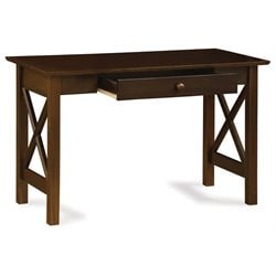 Atlantic Furniture Lexington Writing Desk in Antique Walnut